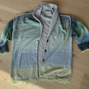 Free People Women’s Oversized Multicolor Cardigan